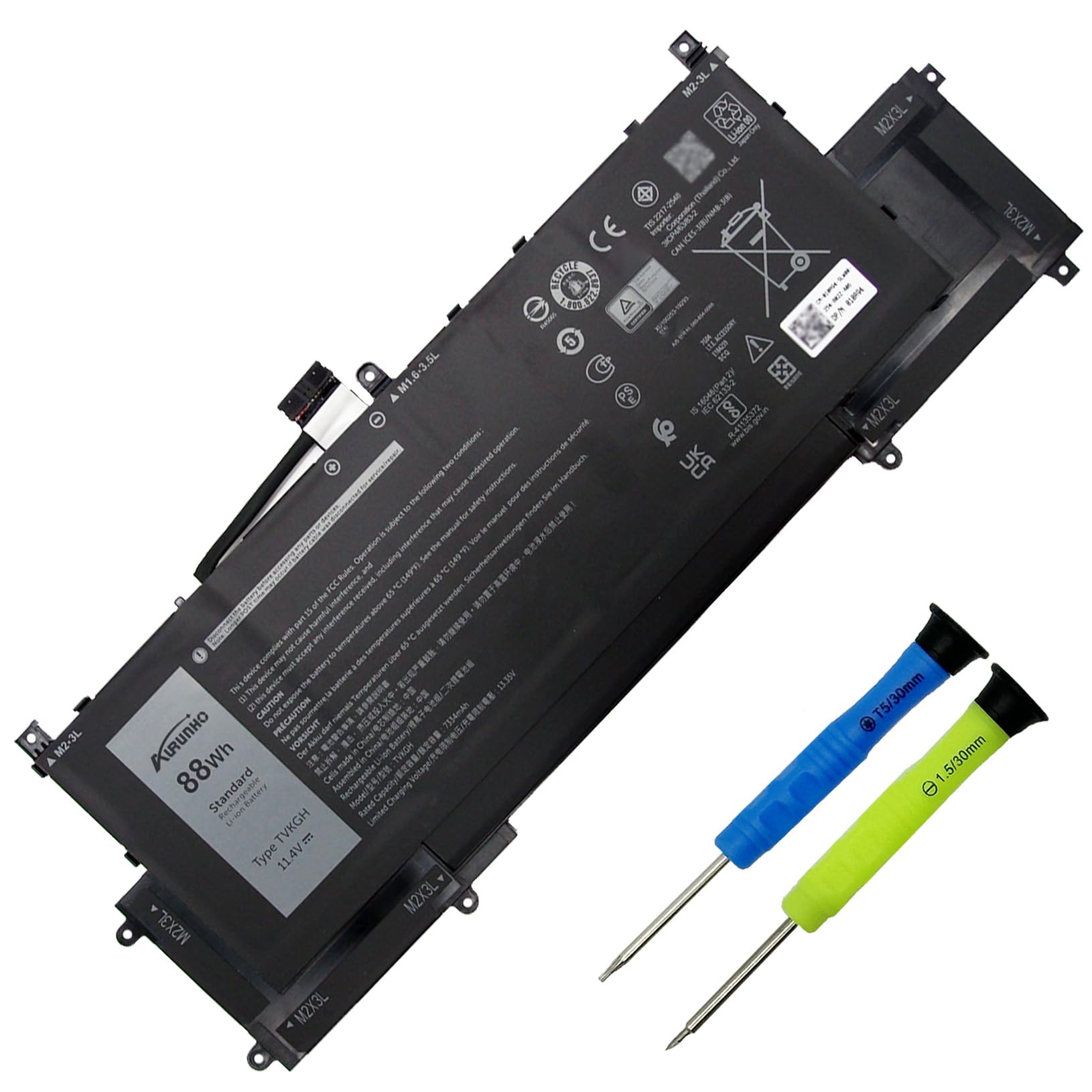 Dell Latitude 7320 第11世代 バッテリー１００％Ssd256 Dell Latitude 7320 battery, laptop batteries pack for li-ion